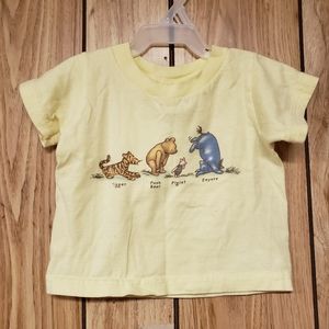Disney Winnie the Pooh Vintage Yellow T-shirt